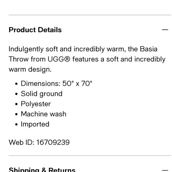 Ugg Basia Throw Blanket- Succulent - Picture 7 of 9